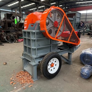 Trung Quốc Nhà máy cung cấp DIESEL di động Vàng khai thác mỏ Máy Nghiền hàm 250x400 Mini Di động máy nghiền đá - Product Image 1