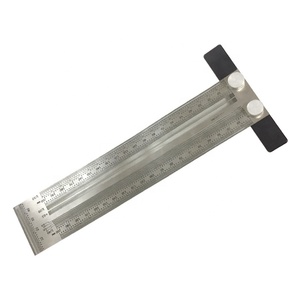 Règle de marquage en acier inoxydable pour le bricolage, charpentier, mesure de haute précision de type T - Product Image 3