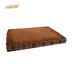 Famipet personalizzato comodo rettangolo <span class=keywords><strong>Memory</strong></span> <span class=keywords><strong>Foam</strong></span> Pet Pet letto per cani ortopedico letto per cani con fodera lavabile rimovibile - Product Image 6