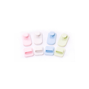 Remote Control Holder Wall Mount Adhesive Hooks 2 Packs Green Blue White Pink For TV Air Conditioner Remote Storage - Product Image 5