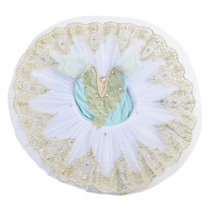 Blue Bird Professional Ballet <span class=keywords><strong>Tutu</strong></span> per bambino vestito da <span class=keywords><strong>Ballerina</strong></span> di pattinaggio artistico vestito da Performance tutù adulto cigno lago - Product Image 6