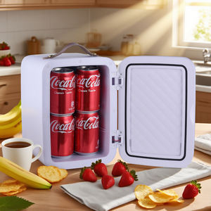 Réfrigérateur de beauté, réfrigérateur portable personnalisé pour cosmétiques, petit réfrigérateur de 8 L avec miroir et poignée - Product Image 4