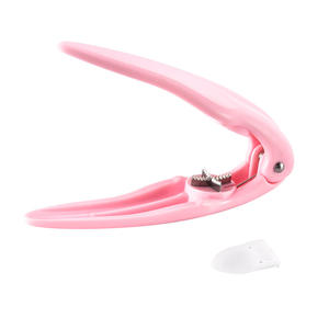 เครื่องปอกเปลือกเกาลัดสีชมพู ใบมีดสแตนเลส วัสดุ PP สำหรับปอกเกาลัด วอลนัท เฮเซลนัท - Product Image 5