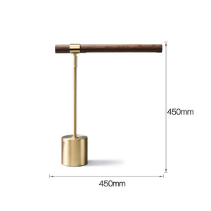 Nordic Creative Minimalist <strong>Lighting</strong> Fixtures Modern Bedroom Headboard Designer Office Desk Hotel Room Wood Grain <strong>Table</strong> Lamp - Product Image 2