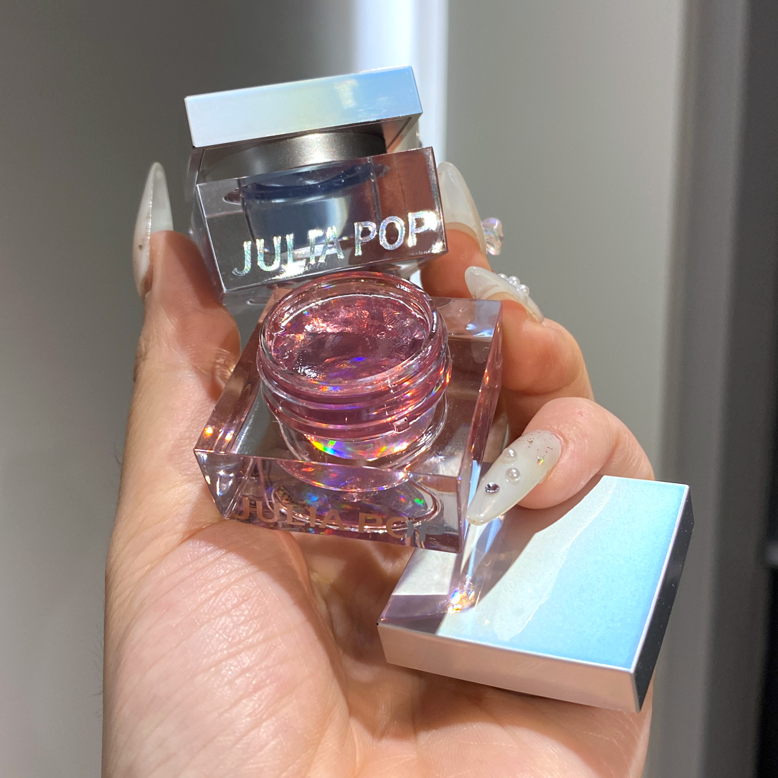 Высококачественный крем для румян, бальзам для губ с температурным изменением, тинт для губ, желейные румяна, щеки, губ, многофункциональный корейский макияж