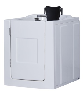 Baignoire moderne en plastique <span class=keywords><strong>pour</strong></span> intérieur, avec jets de <span class=keywords><strong>spa</strong></span>, installation facile, fonction massage, <span class=keywords><strong>pour</strong></span> personnes âgées et handicapées - Product Image 1