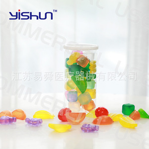 Cubitos de hielo cuadrados Yishun Cooling Fruit de 15g, reutilizables, de LDPE, para bebidas y cócteles - Product Image 2