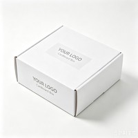 Cajas de Joyería de Diseño Personalizado al por Mayor, Cajas de Cartón Corrugado Pequeñas para Envíos, Cajas de Envío Mini con Tinta de Soya para Regalos