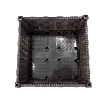Grand lit surélevé en plastique durable, pot de plantation pour fleurs, légumes et Fruits, nouveauté, vente en gros
