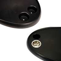 HANSE MARINE Dessus de table ovale ASA Dessus de table en plastique haute résistance aux UV et aux intempéries pour bateau yacht