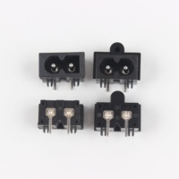 Prise d'alimentation CA C8 à visser, prise électrique mâle pour PCB SMT, prise IEC en forme de 8