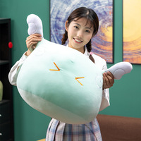 Oreiller en peluche Genshin Impact Impact, oreiller en peluche Slime élémentaire, jouets cadeaux pour enfants 7 Styles