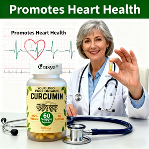 Diskon besar-besaran EU AS suplemen Kurkumin kunyit murni 1000mg dengan 95% kapsul curcuminoid & Vitamin C & Black Pepper Vegan Kurkumin - Product Image 4