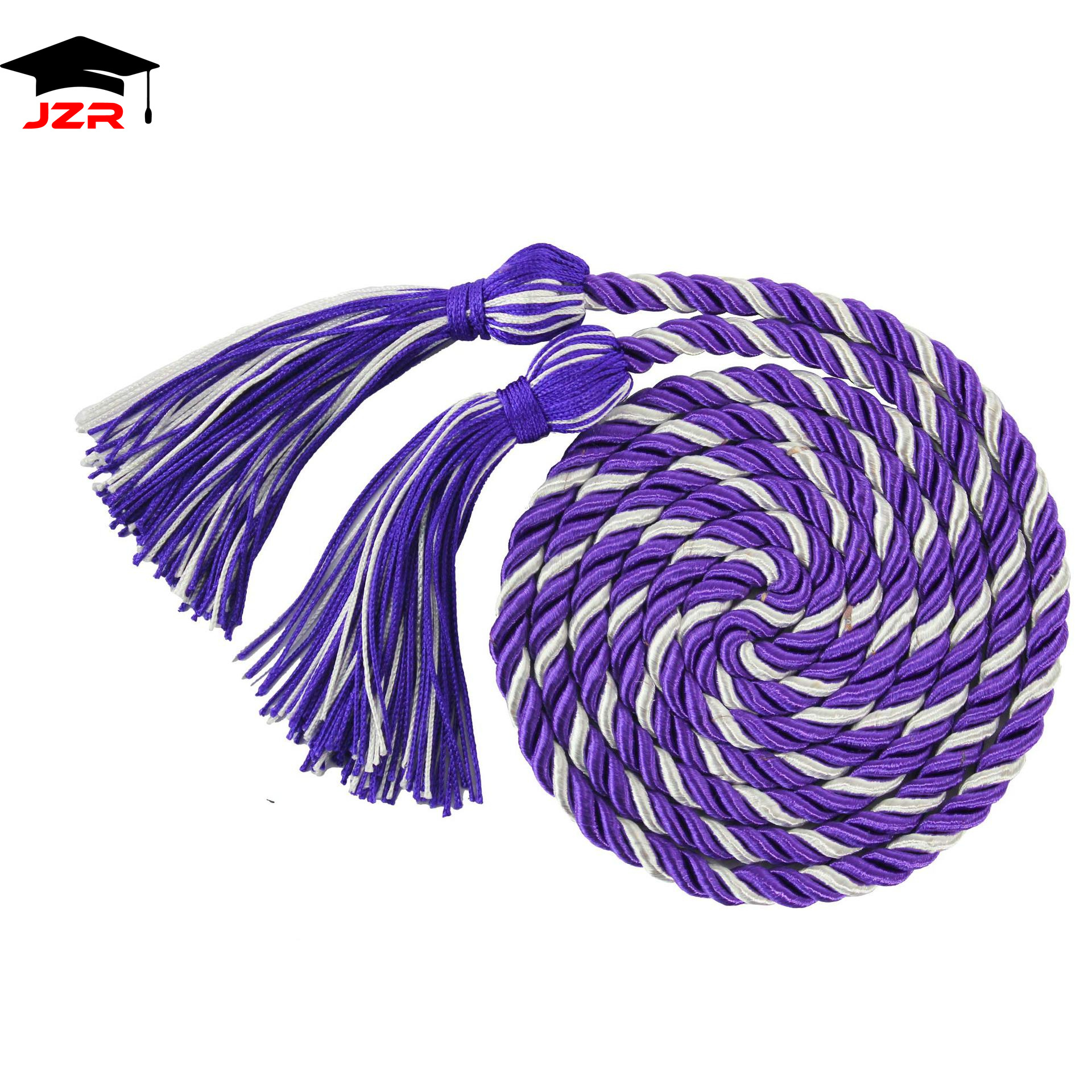 Purple and White