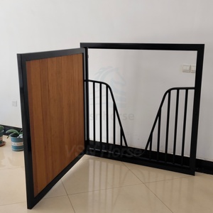 Fenêtre d'écurie pour chevaux, barres en acier renforcées, fenêtre de ventilation pour écurie, conçue pour les structures d'écurie durables en extérieur - Product Image 5