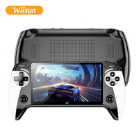 Consola de Juegos Portátil Wiisun X9 con Pantalla a Color HD de 5.5 Pulgadas, 1500mAh, Wi-Fi, 9 Emuladores, 8G de Almacenamiento, Juegos Retro
