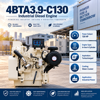 Moteur diesel refroidi par eau et refroidi par air SCDC Cums 4BTA3.9-C130 à 4 temps pour les opérations de chargeuses sur pneus de machines de construction