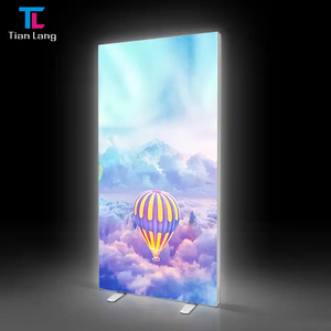 TianLang aluminium profil affiche LED boîte à lumière support tissu toile de fond publicité boîte à lumière pour une utilisation en extérieur - Product Image 2