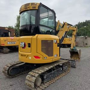 Excavadora Mini Cat 303CR Original de Caterpillar, Maquinaria de Construcción Hidráulica Compacta de 3 Toneladas con Tractor de Alta Eficiencia - Product Image 3