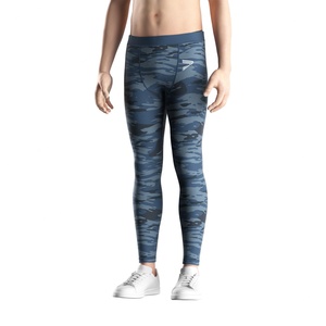 Pantalons de compression pour hommes, tissu respirant à haute élasticité, évacuation de l'humidité, coupe ergonomique pour la salle de sport et les arts martiaux - Product Image 2
