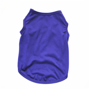 Kaos Anjing Tipis Warna Solid Custom Grosir, Rompi Anjing Grosir, Pakaian Anjing Musim Panas Grosir - Product Image 6