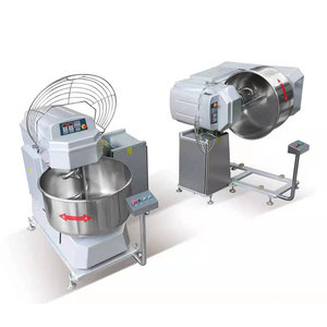 Maquina Para Amasar Harina Acero inoxidable 20 kg Mezclador de masa en espiral Mezclador de masa industrial Amasadora de 50 litros - Product Image 3