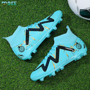 SeeMore estive sportive traspiranti solette con punta di buona presa <span class=keywords><strong>Sole</strong></span> scarpe da calcio alte allacciate scarpe da calcio Futsal - Product Image 2