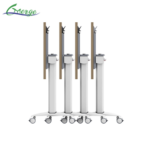 Alta qualità pieghevole moderna scrivania in metallo con ruote ufficio ospedale appartamento tavolo di formazione per la scuola sala conferenze uso - Product Image 4