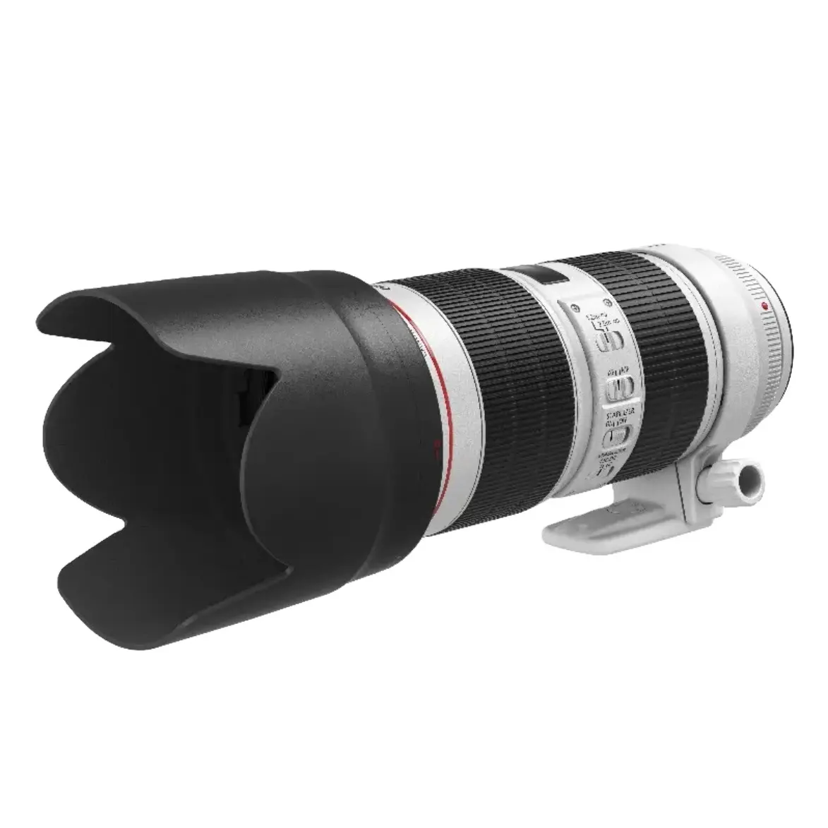 Lente de zoom para cámara digital, teleobjetivo usado, Canon EF 70-200mm f/2.8L IS III USM SLR, gran zoom de tres vías