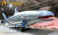 Modèle de baleine mécanique 3D réaliste MYDINO, requin baleine animatronique