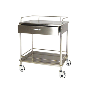 Hebei Fabriek Direct Rvs Medische Nachtkastje <span class=keywords><strong>Trolley</strong></span> Met Lades Voor Medische Apparatuur - Product Image 4