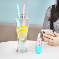 Etui pliable en paille pour consommation, caisse de paille durable, écologique, nouveau produit 2019