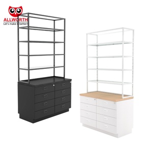 Deluxe tiền mặt bọc bán lẻ truy cập ngăn kéo đơn vị với bán lẻ Kệ Kit cho thiết bị điện tử và may mặc cung cấp lưu trữ an toàn - Product Image 1