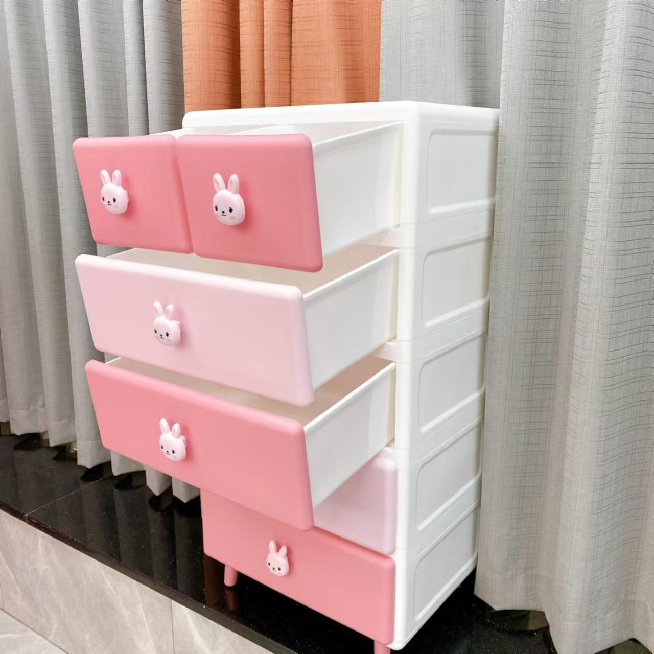 pink plastic dresser Amazon.com: Yardwe Pink Plastic Storage Drawers 3-Layer Clear Drawer  Organizer Box for Desktop Makeup and Stationery Storage 9.06X6.89X5.31  Inches Dustproof Unit : Home & Kitchen