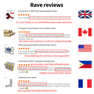 Nhà máy cung cấp tùy chỉnh Bopp băng dính dễ vỡ fragiel cinta adesiva Bopp Băng đóng gói dễ vỡ để vận chuyển và niêm phong thùng carton - Product Image 6