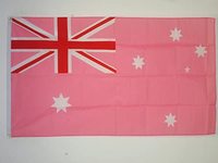 Nouvelle bannière du drapeau national australien en tissu tricoté 100% polyester imprimé, 3 pieds x 5 pieds
