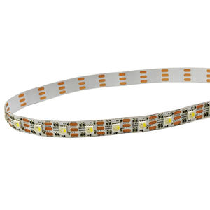 12V DC adressable sk6812 rgbw <span class=keywords><strong>8</strong></span> <span class=keywords><strong>pieds</strong></span> 60led smd5050 rgbw 60 pixels individuellement flexible ktv discothèque bande <span class=keywords><strong>led</strong></span> - Product Image 1