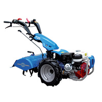 Mini-tracteur BCS 2025 avec cultivateur Blade Runner, moteur diesel 9-13 CV, rotoculteur avec pompe à engrenages pour jardin et ferme