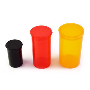 90 Dram 60 Dram 30 Dram 19 Dr 13 Dr 6 Dr sécurité enfant bouteilles Pop Top flacons de pilules de pharmacie avec capuchon réversible - Product Image 1