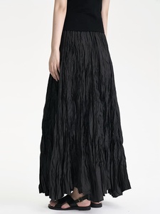 Ultima <span class=keywords><strong>Gonna</strong></span> Plissettata Texturizzata per Donna Primavera 2026, <span class=keywords><strong>Gonna</strong></span> <span class=keywords><strong>Lunga</strong></span> <span class=keywords><strong>a</strong></span> <span class=keywords><strong>Vita</strong></span> <span class=keywords><strong>Alta</strong></span> Semplice, <span class=keywords><strong>Gonna</strong></span> Maxi Minimalista - Product Image 5