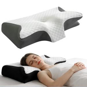 Almohada Médica Ergonómica Ventilada de Espuma Viscoelástica 0728, Diseño Sólido, Ortopédica, para el Cuidado de la Salud, Soporte para el Cuello al Dormir - Product Image 2