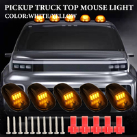 Luz Diurna LED para Auto, 9, 12, 16 LED, Marcador de Cabina, Lámpara Amarilla de Techo para Todoterreno, Dodge RAM F150 Beast, Toyota Tundra, Chevrolet