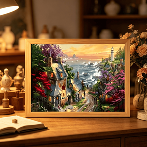 Lighted Photo Frame <b>LED</b> <b>Light</b> Painting Lamp Home Decoration Painting Wholesale - Product Image 3