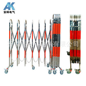 Grille de protection temporaire amovible télescopique flexible en acier inoxydable, barrière de sécurité mobile pour balcon, extérieur, villa - Product Image 2