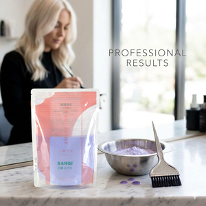 Polvere Schiarente Professionale <span class=keywords><strong>Senza</strong></span> Polvere Violetta a 9 Livelli di Schiarimento Estremo, Colore Uniforme e Formula Delicata - Product Image 1