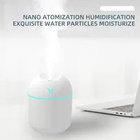 Silencieux 250ML Mini USB Air Humidifier New Aroma Diffuseur d'huiles essentielles pour la maison Bureau Hôtel Voiture