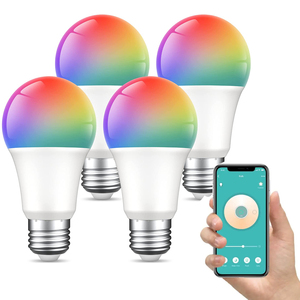 <strong>LED</strong> <strong>Bulbs</strong> Party Decoration Adjust CCT Dimmable CRI Work Alexa Echo Google Home Assistant WiFi Smart <strong>LED</strong> Light <strong>Bulb</strong>