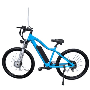 Bicicleta Eléctrica Urbana Ligera para Adultos, Motor Central de 250W, Neumáticos 26*2.215, Batería de Litio de 48V 8AH, Frenos de Disco, 21 Velocidades, Aluminio - Product Image 2
