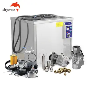 Skymen 360L ultrasonic cleaner with metal cage low noise heating device lcd timer display lift table lifting system device