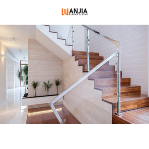 Appartement villa escaliers <span class=keywords><strong>garde</strong></span>-<span class=keywords><strong>corps</strong></span> en verre intérieur en acier inoxydable <span class=keywords><strong>garde</strong></span>-<span class=keywords><strong>corps</strong></span> en verre sans cadre <span class=keywords><strong>garde</strong></span>-<span class=keywords><strong>corps</strong></span> en verre main courante - Product Image 3